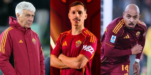 FOTO Le probabili formazioni di Roma-Cagliari: Gasperini subito con Zaragoza