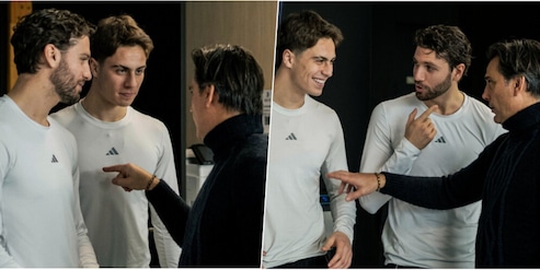 Montella, che sorpresa a Yildiz: la visita alla Continassa