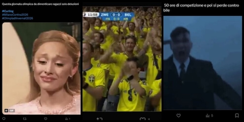 Curling: tra lacrime e invocazioni alla Svezia i social si scatenano per la sconfitta in semifinale