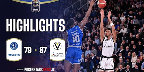 Germani Brescia - Virtus Olidata Bologna | PokerstarsNews Highlights Serie A Unipol 2025/2026