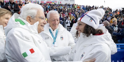 Brignone si emoziona e rivela cosa le ha detto Mattarella, poi scherza: "Tutto troppo bello, sembra un fake..."