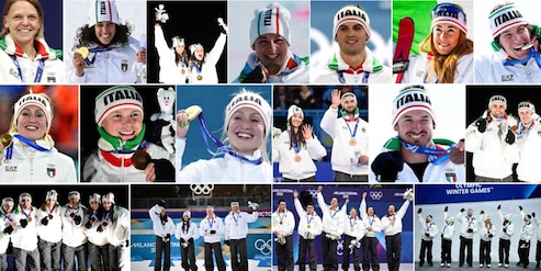 Italia con più medaglie di tutti, ma seconda dietro la Norvegia: ecco perché e come possiamo battere il record di 20