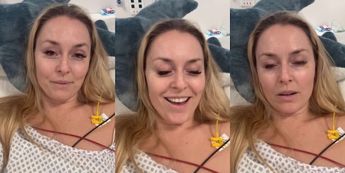 Lindsey Vonn stanca e provata in ospedale: "Domani farò un'altra operazione"