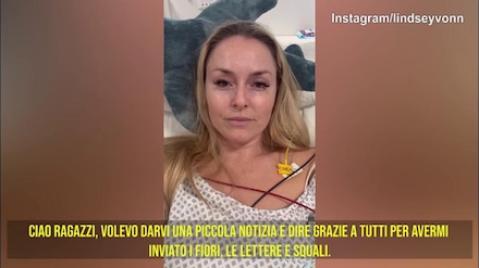 Lindsey Vonn stanca e provata in ospedale: "Domani farò un'altra operazione"