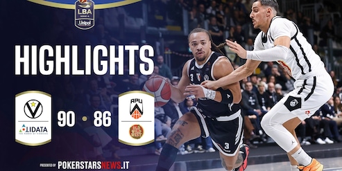 Virtus Olidata Bologna - APU Old Wild West Udine | PokerstarsNews Highlights Serie A Unipol 2025/2026