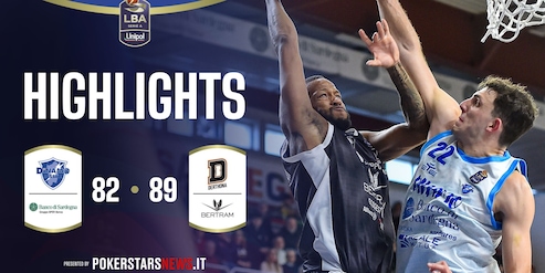 Banco di Sardegna Sassari - Bertram Derthona Tortona | PokerstarsNews Highlights Serie A Unipol 2025/2026