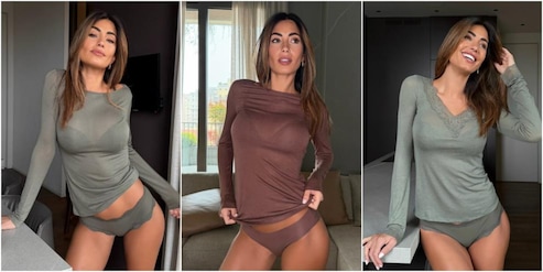 Federica Nargi show, le nuove foto in intimo fanno impazzire i social
