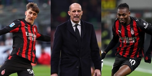 La probabile formazione di Allegri in Milan-Parma
