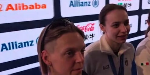 Arianna Fontana celebrata a Casa Italia Milano: "Solo ora mi rendo conto..."