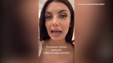 Elettra Lamborghini perde la pazienza: "Basta festini"