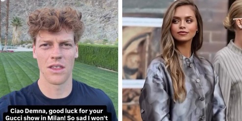 Sinner e il brutto inizio del 2026: Jannik salta la sfilata di Gucci, niente Milano con la fidanzata. E su Sanremo...