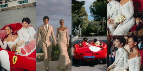 Charles Leclerc ha sposato la sua Alexandra: tutte le foto del matrimonio a Montecarlo