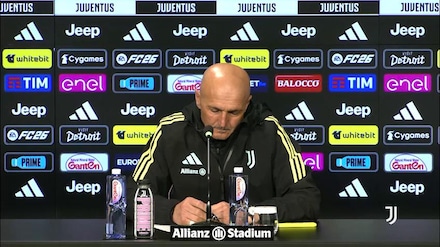 Spalletti: "Vlahovic torna con l'Udinese. Dispiaciuto per Di Gregorio"