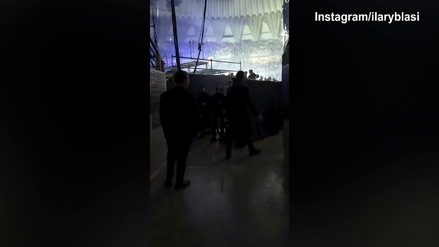 Concerto Achille Lauro, presente Ilary Blasi