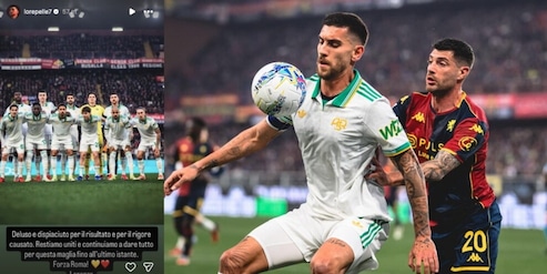 Pellegrini scrive ai tifosi dopo il rigore causato in Genoa-Roma: "Ora restiamo uniti"
