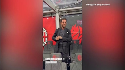 Sergio Ramos a San Siro a tifare Modric