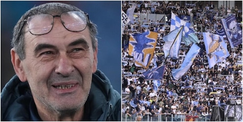 Sarri: "Che bello giocare davanti ai tifosi. L'ambiente Lazio mi piace, questo avrà un peso sul futuro"