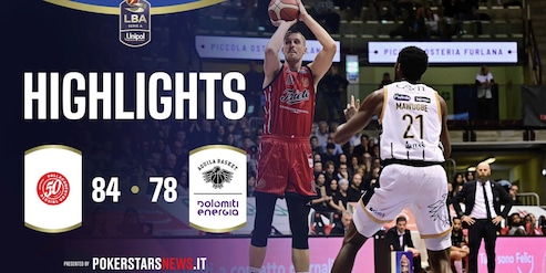 Pallacanestro Trieste - Dolomiti Energia Trentino | PokerstarsNews Highlights Serie A Unipol 2025/2026