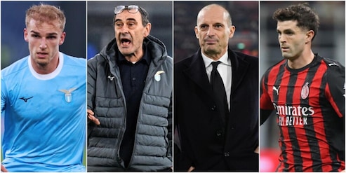 Lazio-Milan, le probabili formazioni di Sarri e Allegri