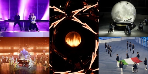 Dai Planet Funk a Formisanoff: che spettacolo la cerimonia di chiusura delle paralimpiadi Milano-Cortina 2026