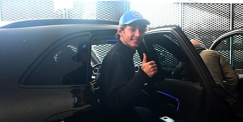 Kimi Antonelli: “Ora vorrei conoscere Tomba, e quell’abbraccio con Hamilton…”