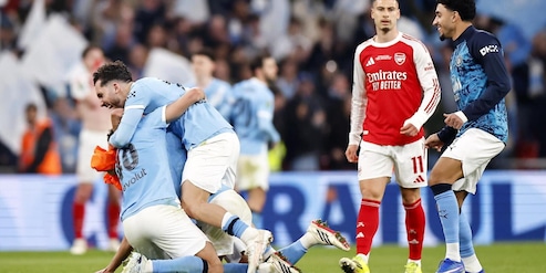 Gioia Guardiola, il Manchester City vince la Carabao Cup contro l'Arsenal