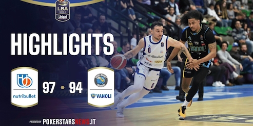NutriBullet Treviso Basket - Vanoli Basket Cremoma | PokerstarsNews Highlights Serie A Unipol 2025/2026