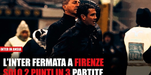 L’Inter con il braccino