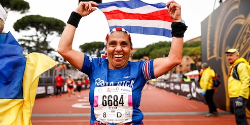 Acea Run Rome The Marathon, felicità al traguardo