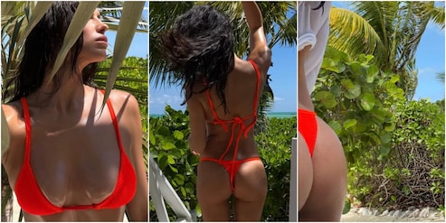 Irina Shayk bollente sui social: le nuove foto in costume