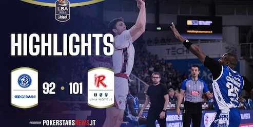 Germani Brescia - UNA Hotels Reggio Emilia | PokerstarsNews Highlights Serie A Unipol 2025/2026