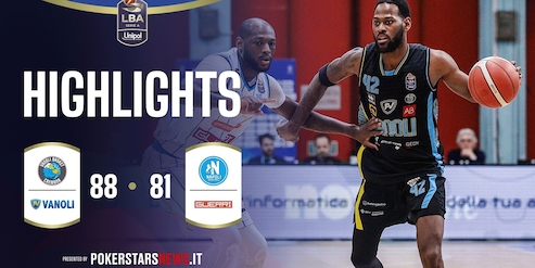 Vanoli Basket Cremona - Guerri Napoli | PokerstarsNews Highlights Serie A Unipol 2025/2026