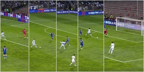Il portiere sbaglia, Kean ringrazia e sblocca Bosnia-Italia: la sequenza del gol