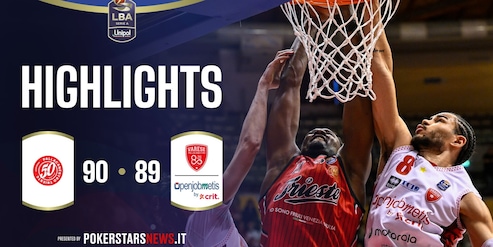 Pallacanestro Trieste - Openjobmetis Varese | PokerstarsNews Highlights Serie A Unipol 2025/2026