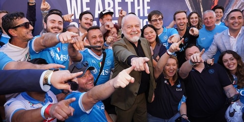 De Laurentiis, che show a Los Angeles per la premiere americana di "Ag4in"