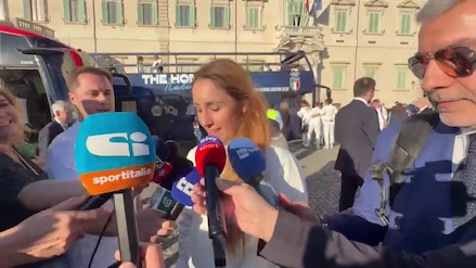 Goggia: "Grazie a Mattarella per il sostegno che ci ha dato"