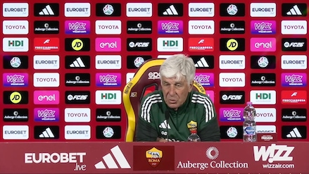 Gasperini: "Non penso al futuro"