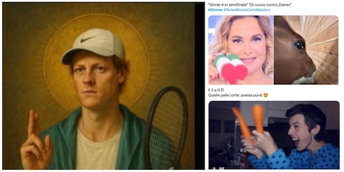 Sinner vola in semifinale a Montecarlo e i "carotini" impazziscono di gioia: dal super smash all'ennesima gara contro Zverev