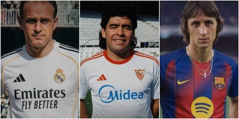 Liga, i campioni del passato con le maglie di oggi: l'elaborazione dell'algoritmo è incredibile