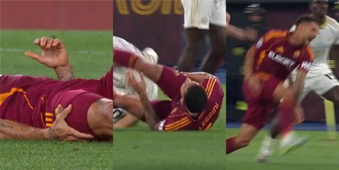Pellegrini si infortuna e non rientra in campo, Roma in ansia: cosa è successo all'Olimpico e quali partite può saltare