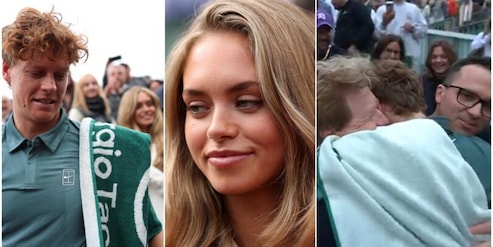 Laila, il papà Hanspeter e tutto il resto della famiglia a Montecarlo: il box di Sinner festeggia il numero uno