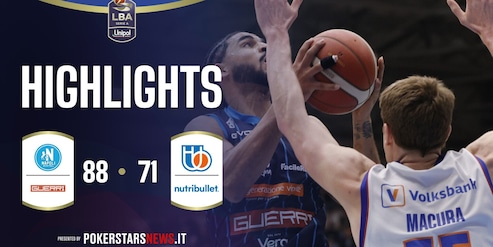 Guerri Napoli - NutriBullet Treviso Basket | PokerstarsNews Highlights Serie A Unipol 2025/2026
