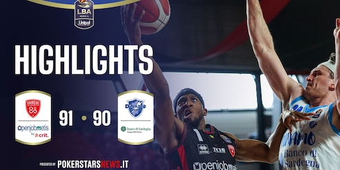 Openjobmetis Varese - Banco di Sardegna Sassari | PokerstarsNews Highlights Serie A Unipol 2025/2026