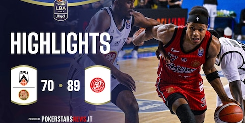 Apu Old Wild West Udine - Pallacanestro Trieste | PokerstarsNews Highlights Serie A Unipol 2025/2026