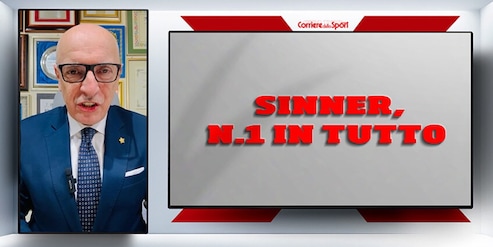 Perché Sinner è il N.1 in tutto