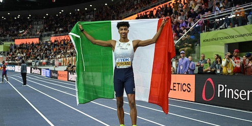 Vola l'atletica degli atleti