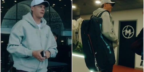 Sinner è arrivato a Madrid, sorrisi per tutti e poi...