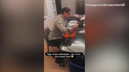 Bernardo Corradi interroga...Elena Santarelli!