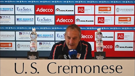 Giampaolo: "Gol annullato a Baschirotto? Ho molti dubbi"