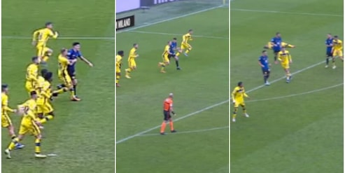 La gomitata di Bastoni a Duda: l'episodio del 2025 che scatenò la furia del Verona contro l'Inter